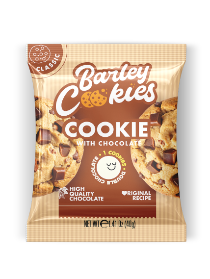 Çikolata Parçalı Sade Cookie